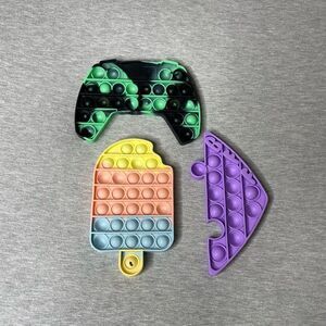 POP IT Anti-Stress Fidget Sensory Toys 3 PCS.Set